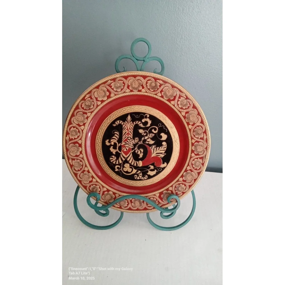 Vintage‎ Winterthur By Oriental Accent Decorative Plates 4pcs